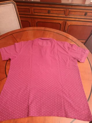 Polo Cortefiel color ciclamen Hombre.
