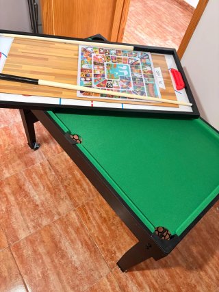 Mesa Futbolín Multijuegos 15 en 1