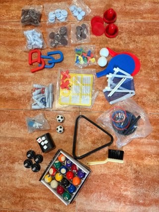 Mesa Futbolín Multijuegos 15 en 1