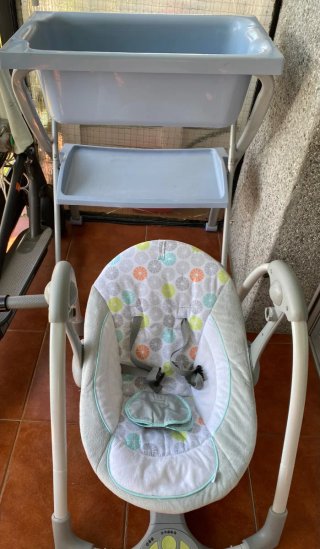 Columpio eléctrico para bebé