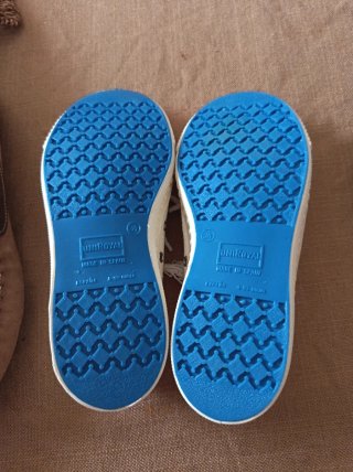 Zapatos lona blancos Uniroyal niña Talla 34