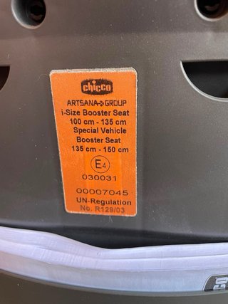 Silla coche Chicco