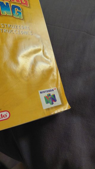 Manual Diddy Kong Racing N64 PAL Esp