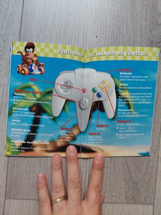 Manual Diddy Kong Racing N64 PAL Esp