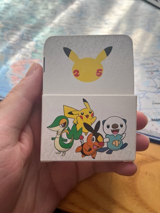 Caja Happy Meal Pokémon 25 aniversario