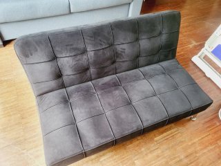 Sofá Cama Chaise Longue Tela