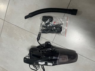 Aspirador-inflador portátil VAC para coche.