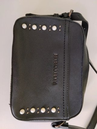 Bolso Negro Devota & Lomba Perlas