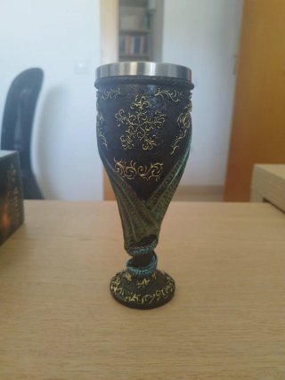 Copa Decoración Dragón Tole 10 Imperial