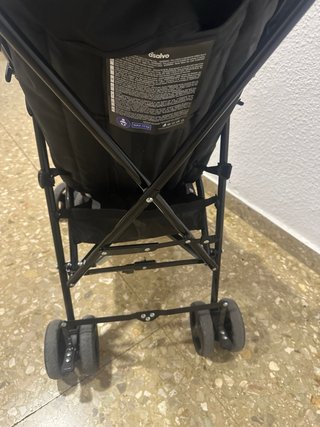 Silla de paseo negra