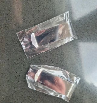 Clip para billetes metálico (dos)