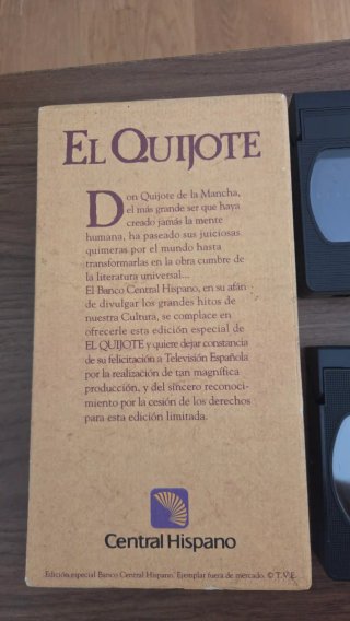 El Quijote 2 Cintas VHS Clásicos