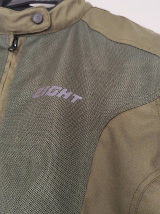 Chaqueta Moto EIGHT Aero-Flow Kaki