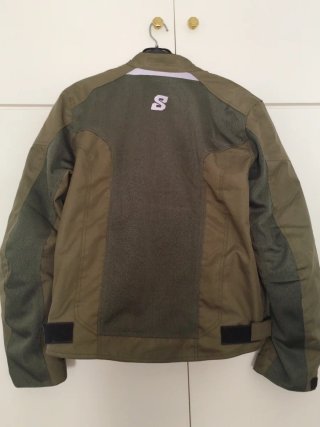 Chaqueta Moto EIGHT Aero-Flow Kaki