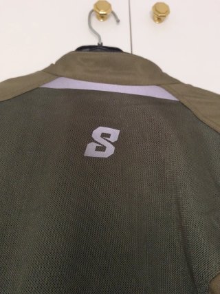 Chaqueta Moto EIGHT Aero-Flow Kaki