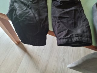 Pantalón motorista negro talla XL