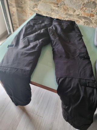 Pantalón motorista negro talla XL
