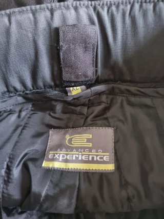 Pantalón motorista negro talla XL