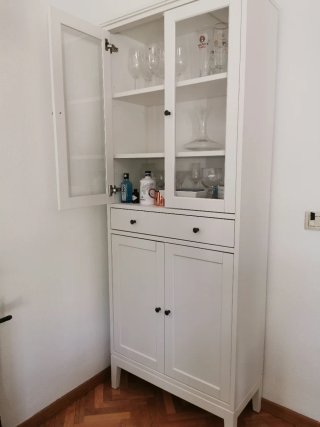 Vitrina Blanca Ikea Cristal - Idanas