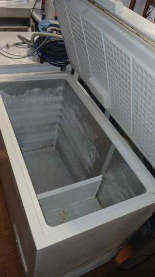 Frigorífico combi blanco y acero