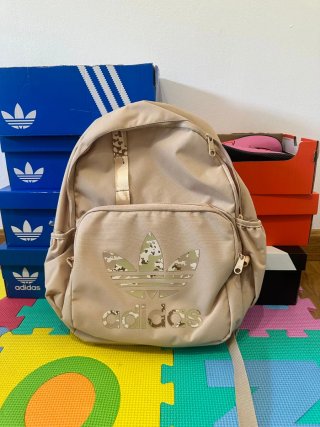 Mochila Adidas Beige Camuflaje