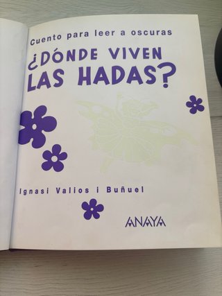 ¿Dónde viven las hadas? Cuento para leer a oscuras