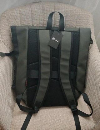 Mochila unisex verde oliva