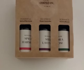 Set 3 olii profumati