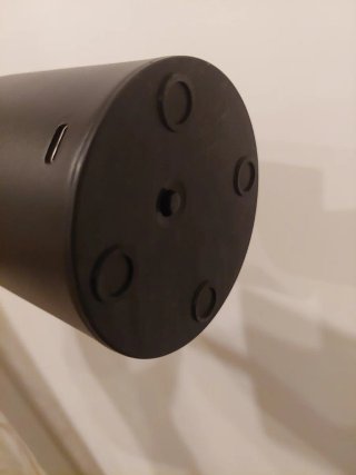 Lampada LED da tavolo touch in metallo