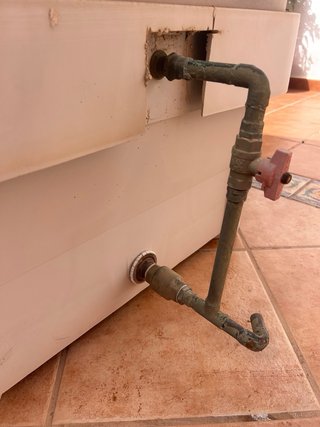 Depósito agua gris 300L