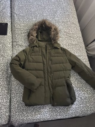 Abrigo plumífero Pepe Jeans verde