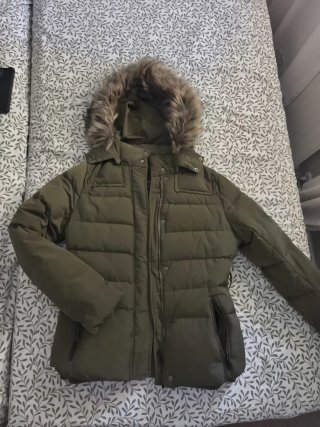Abrigo plumífero Pepe Jeans verde