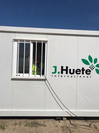 Caseta de obra prefabricada