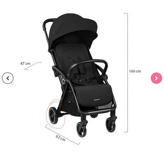 Silla de paseo Kikaboo Ciela Rosa