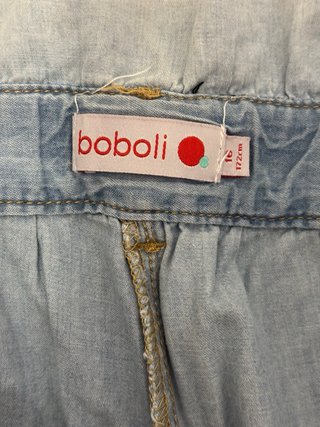 Pantalón corto vaquero niña