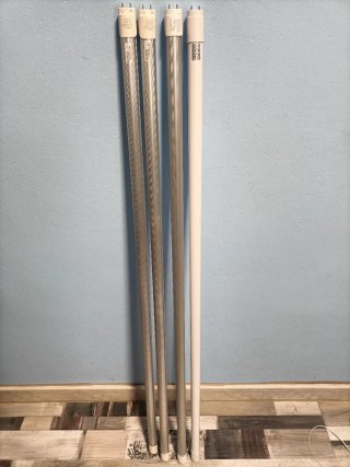 Pack 4 Tubos LED 1.2m Carnicería Nuevos