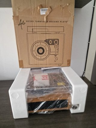 Tocadiscos A6 Retro