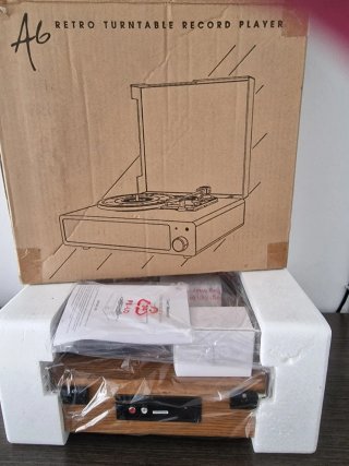 Tocadiscos A6 Retro