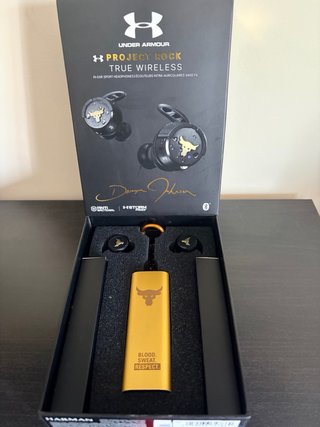 Under Armour Project Rock True Wireless Auriculare