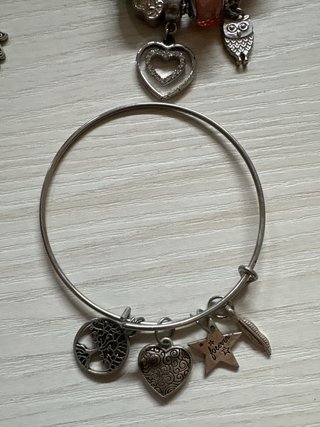 Lotto Braccialetti Argento e Rosa