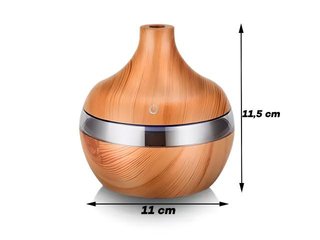 Humidificador ultrasónico difusor con luz nocturna