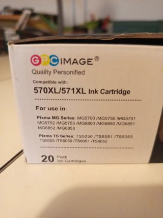 Cartuchos impresora 570XL 571XL Negro Magenta Cyan