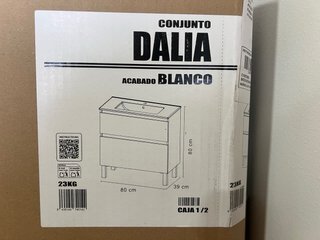 Mueble de baño Dalia blanco mate 80x39cm