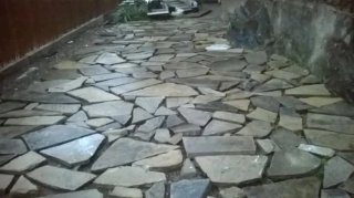 Trozos de Onix Verde Blanco Miel