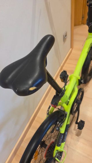 Bici Plegable B'Twin Verde Lima.