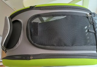 Transportín mochila mascotas como nuevo