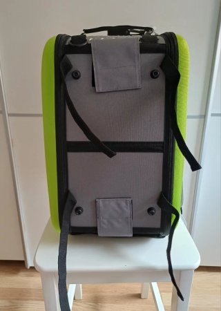 Transportín mochila mascotas como nuevo