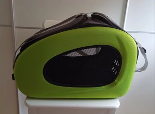Transportín mochila mascotas como nuevo
