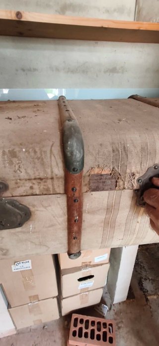 Baúl antiguo para restaurar