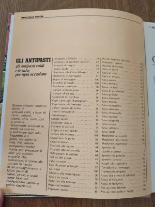 Libri vintage di ricette